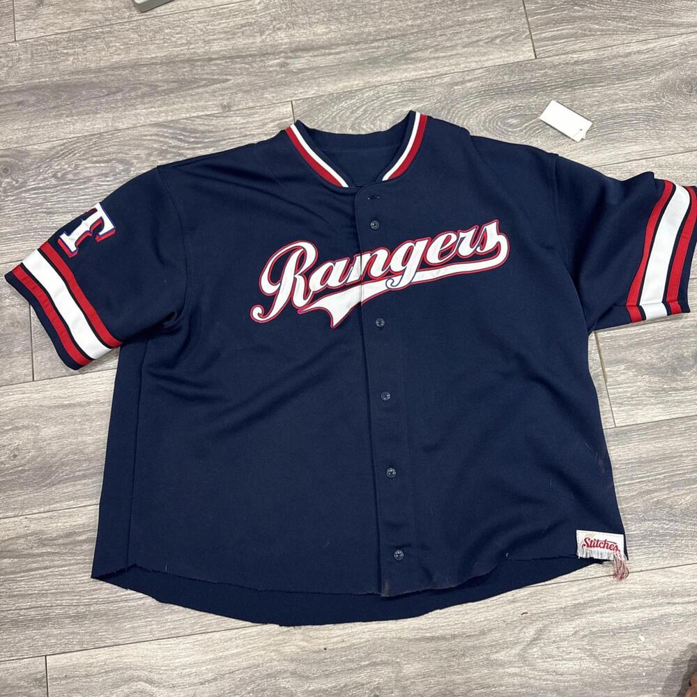 Stitches Authentic Gear Men's Texas Rangers  Jersey XXL -Look At photos